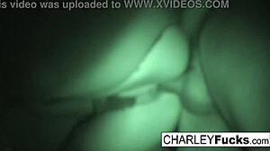 Babe charley chase in nude night vision hardcore sex with blowjob and big tits
