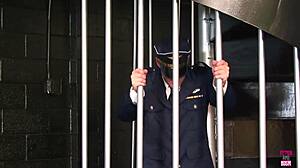 uhh, another brunette with fake tits got cum in her mouth, damn