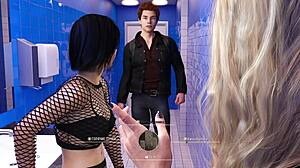 Life in Santa County Part 6: Teacher Seduces with Sexy Nylon Play. Things Heat Up Fast!