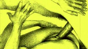 Retro anime hentai'den vintage erotik sanat koleksiyonu