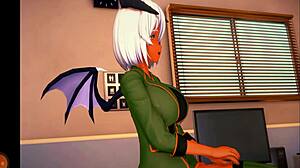 Hg champion of realms unleashes harem magic with monster hentai