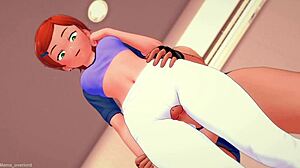 Gwen Tennyson Solo Wants to Play Fast with a Cock in Her Room Adult Version!