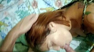 Big Tits Amateur Sucks Monster Cock Before Bed