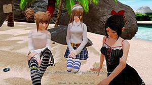 Exciting adventures in harem hotel 316