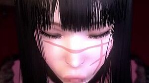 Chained Chainsaw Man In Bondage Hentai 3D Cartoon Action