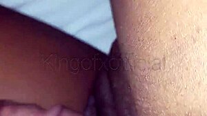 Cum on Ass of Curvy Emo Amateur