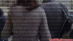 dutch prostitute in pussylicked threeway facial