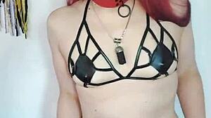 latina in lingerie gives jerk off instructions, look at me