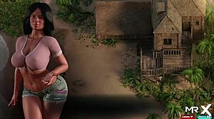 Treasure of Nadia: Beach Girls Picked Up for Anal Sex E1 70