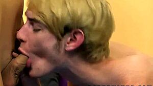 Blond Twinks Preston and Ryan Go Bareback Hard!