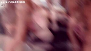 Dap destination gets wild with AlyceNoir in 5on1 rough shower action! 💦