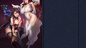 Rebel's Pussy Touched With Kunai Buttplug In Kinky Anime Scene