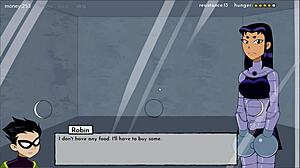 raven, you gonna stroke my big cock in this hentai episode?