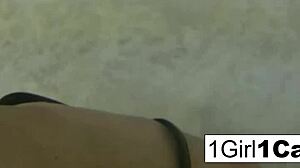 Watch sexy Ann Marie Rios exclaim as she plays with her pussy in close-up!