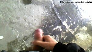 I indulge in solo masturbation session.