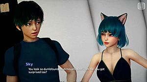 My bully turns into my lover in this erotic game episode 72