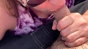 nicebigddd gives outdoor blowjob to milf couple 😍