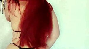 latina in lingerie gives jerk off instructions, look at me