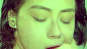 Rough oily sex makes her squirt