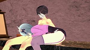 Eula On The Pool Genshin Impact Part 1