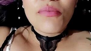 I see her face of pleasure as she masturbates for me, Bluee is beautiful