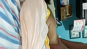 she doesn't notice i'm recording her secretly in the room