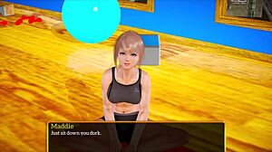 Amateur Family Plays Game with Blondes