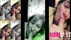 This blonde amateur plays like a young slut sucking and blowing 😜