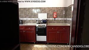 Married Ebony Bride Fucked Hard by Ex Boyfriend's Big Black Cock on Wedding Day