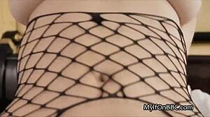 Nervous Curvy Milf Rides Big Black Cock