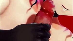 cure for me cartoon features anime dancing and striptease with clothes ripped