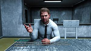 Life in Santa County Part 6: Teacher Seduces with Sexy Nylon Play. Things Heat Up Fast!