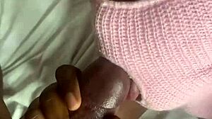 Thick Ebony Takes Big Black Cock Doggy Style from Ex Boyfriend