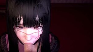 Chained Chainsaw Man In Bondage Hentai 3D Cartoon Action