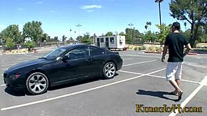 Victoria White sucks juicy cock eagerly