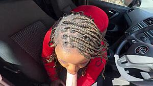 i love watching busty black slut squirt in car