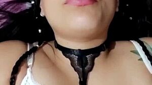 I see her face of pleasure as she masturbates for me, Bluee is beautiful