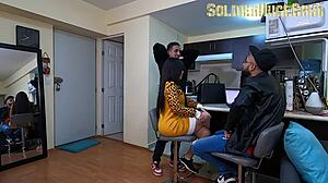 My buddy’s new girlfriend turned whore, screwing me while he’s clueless, damn wild ride with her squirting all over