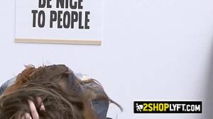 Beautiful Skinny Brunette Lily Glee Masters Sucking Skills