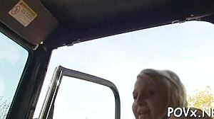 Nature’s Cutie Bares Pussy for Wild Action