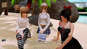 Exciting adventures in harem hotel 316