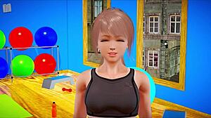 Amateur Family Plays Game with Blondes