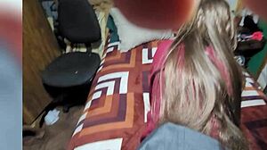 Mexican alumna visits, we fuck instead of homework