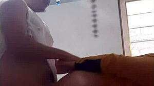 Naughty Colombian Lover Enjoys Wet Pussy Play In The Kitchen 😏