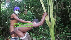 a hot gangbang with big cocks in the woods full of orgasms