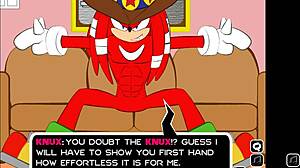 Shadow receives cock in her pussy in furry cartoon