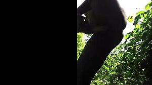 Naija pussy fucks with legs open