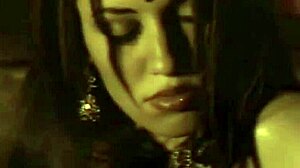 she loves to show off her body dancing gracefully