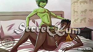 Cheating wife learns lesson from neighbor, gets orgasm with titty fuck.