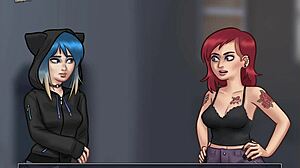 Summertime Saga 69 with big ass anime girls 😏